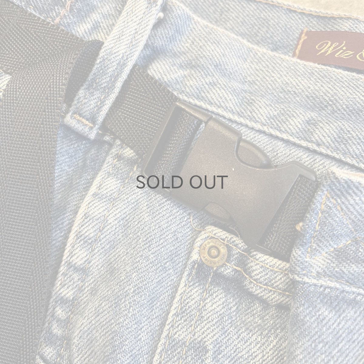 画像7: 【Wiz&Witch】"WEIRD" WRAP FUTURE DENIM PANTS / OS (7)