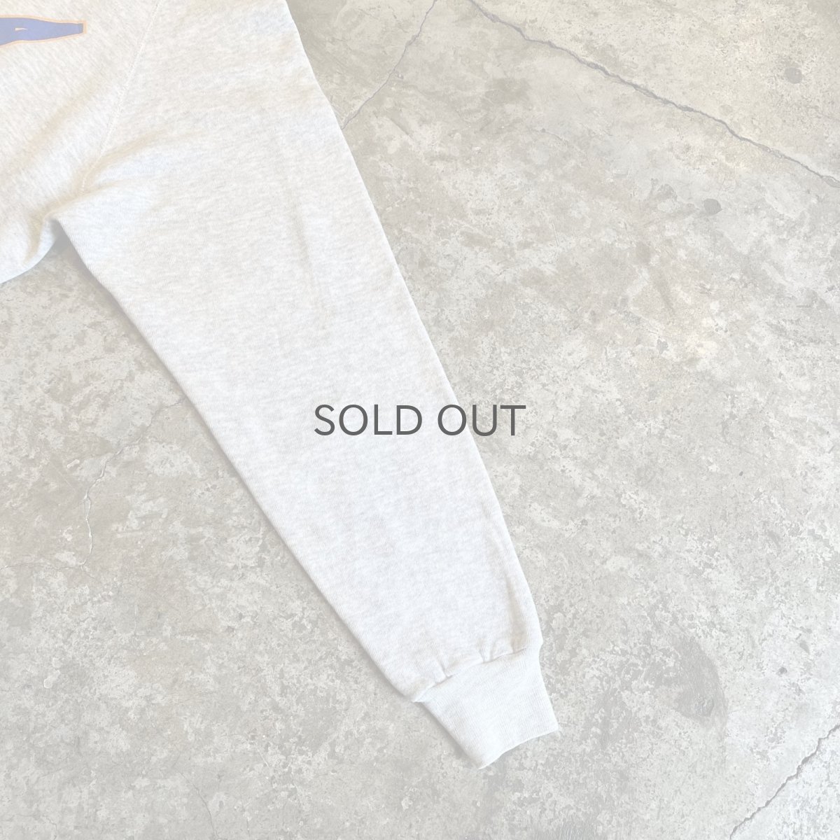 画像7: 80's FRONT COLOR LOGO PRINTED DESIGN L/S SWEAT / Ladies M(L) / MADE IN USA (7)