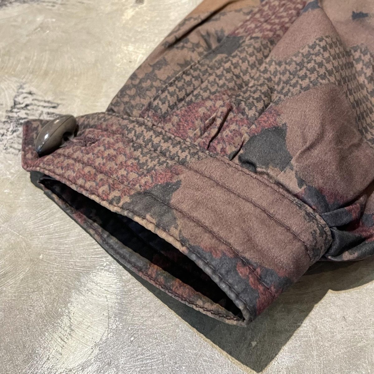 画像7: ALL OVER PATTERN HOODIE COAT / Mens L (7)