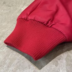 画像7: RED COLOR MA-1 STYLE BOMBER JACKET / Mens L (7)