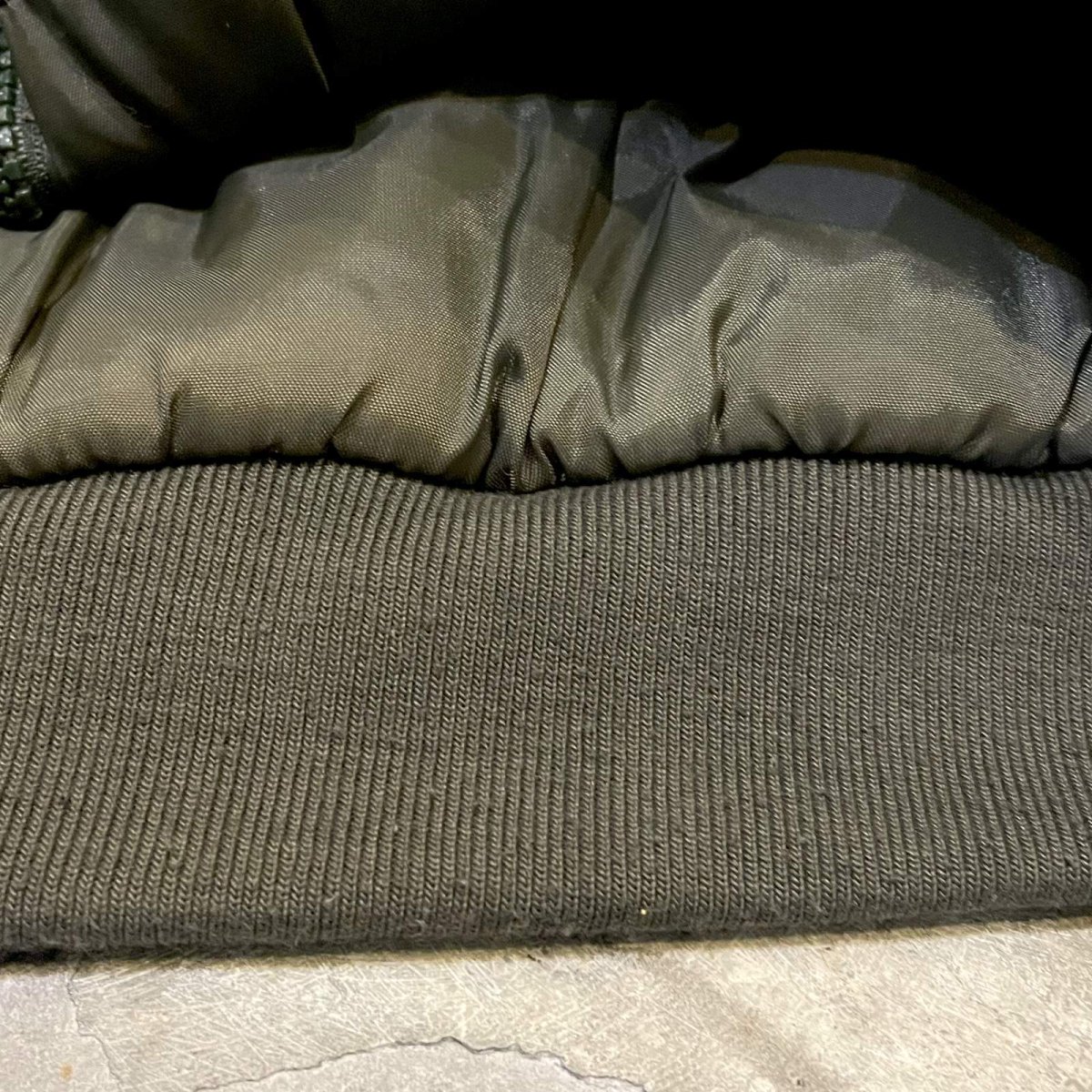 画像8: CAMOUFLAGE PATTERN BOMBER JACKET / Mens XL (8)