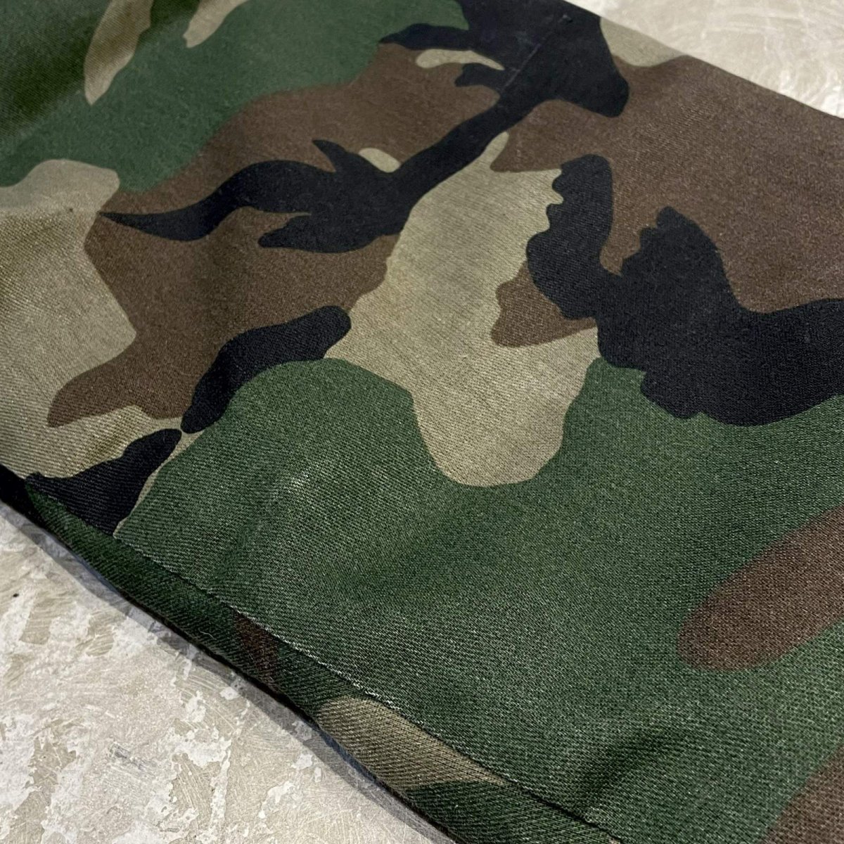 画像11: CAMOUFLAGE PATTERN BOMBER JACKET / Mens XL (11)