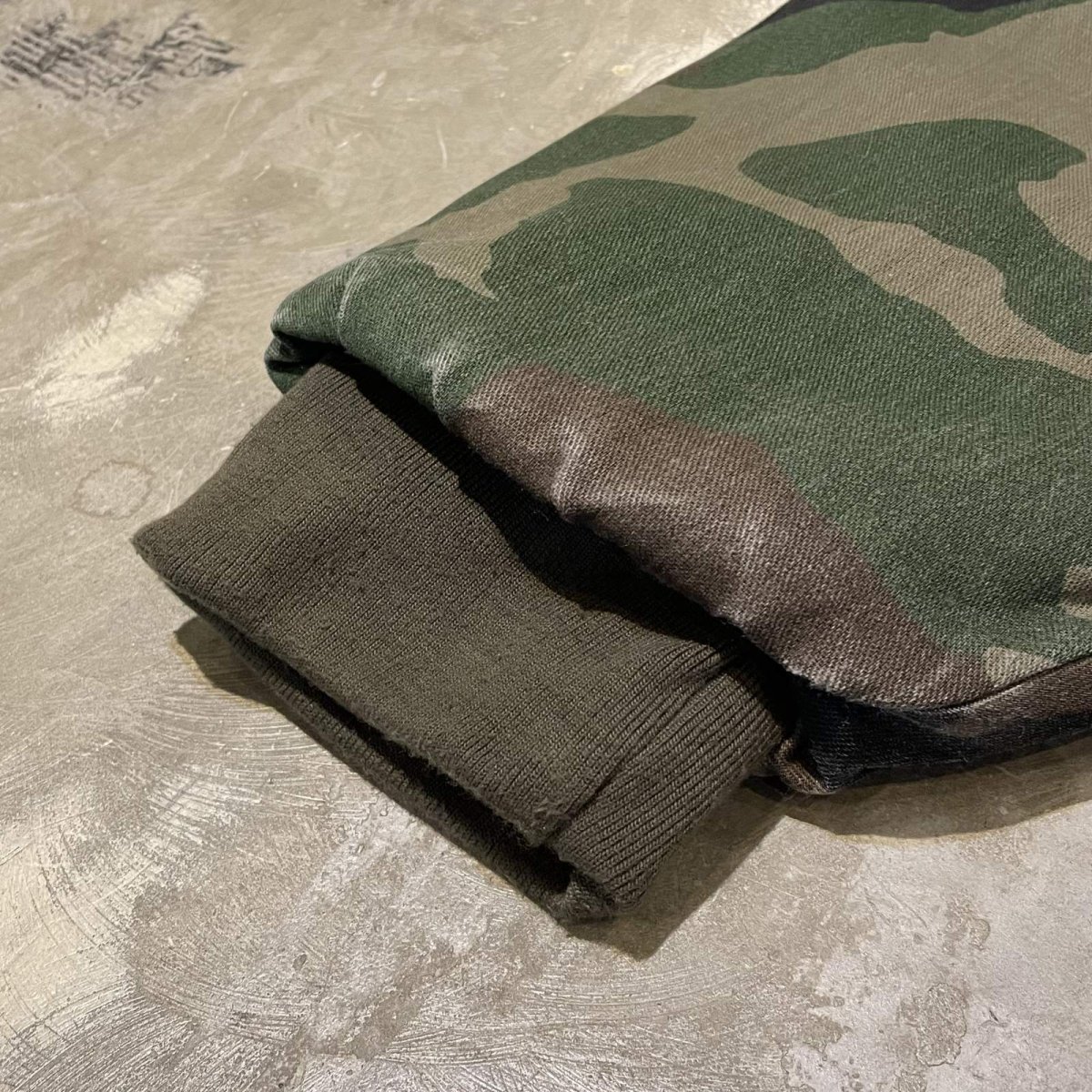 画像7: CAMOUFLAGE PATTERN BOMBER JACKET / Mens XL (7)