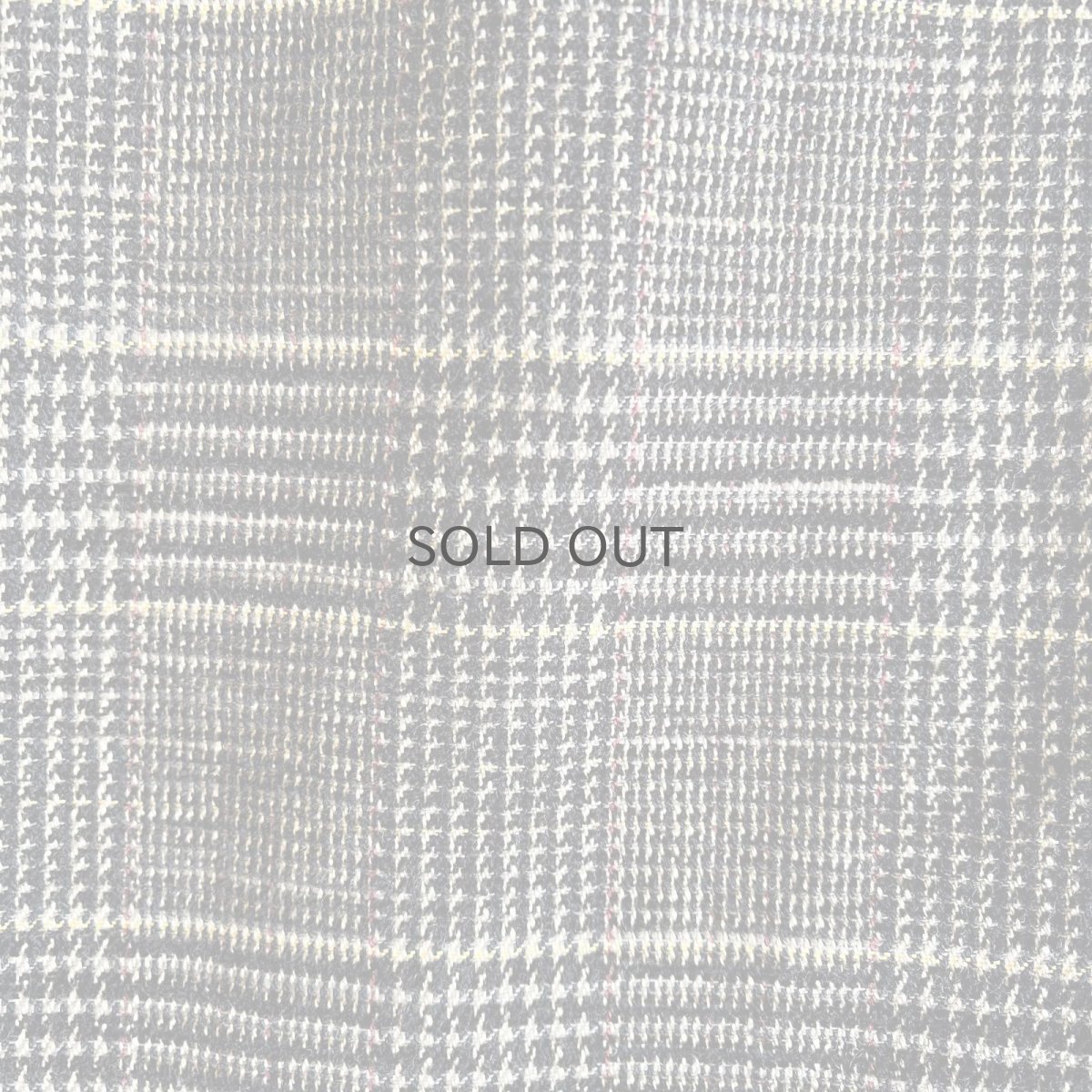 画像11: BROWN COLOR 1 TUCK DESIGN GLEN CHECK PATTERN SLACKS PANTS / W28 (11)