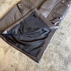 画像5: DOUBLE POCKET DESIGN SIDE SLIT QUILTING SKIRT / W23~W31 (5)