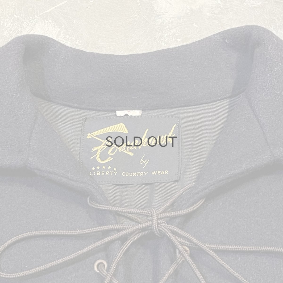 画像10: 60's WESTERNSTYLE LACE UP WOOL JACKET / Mens L (10)