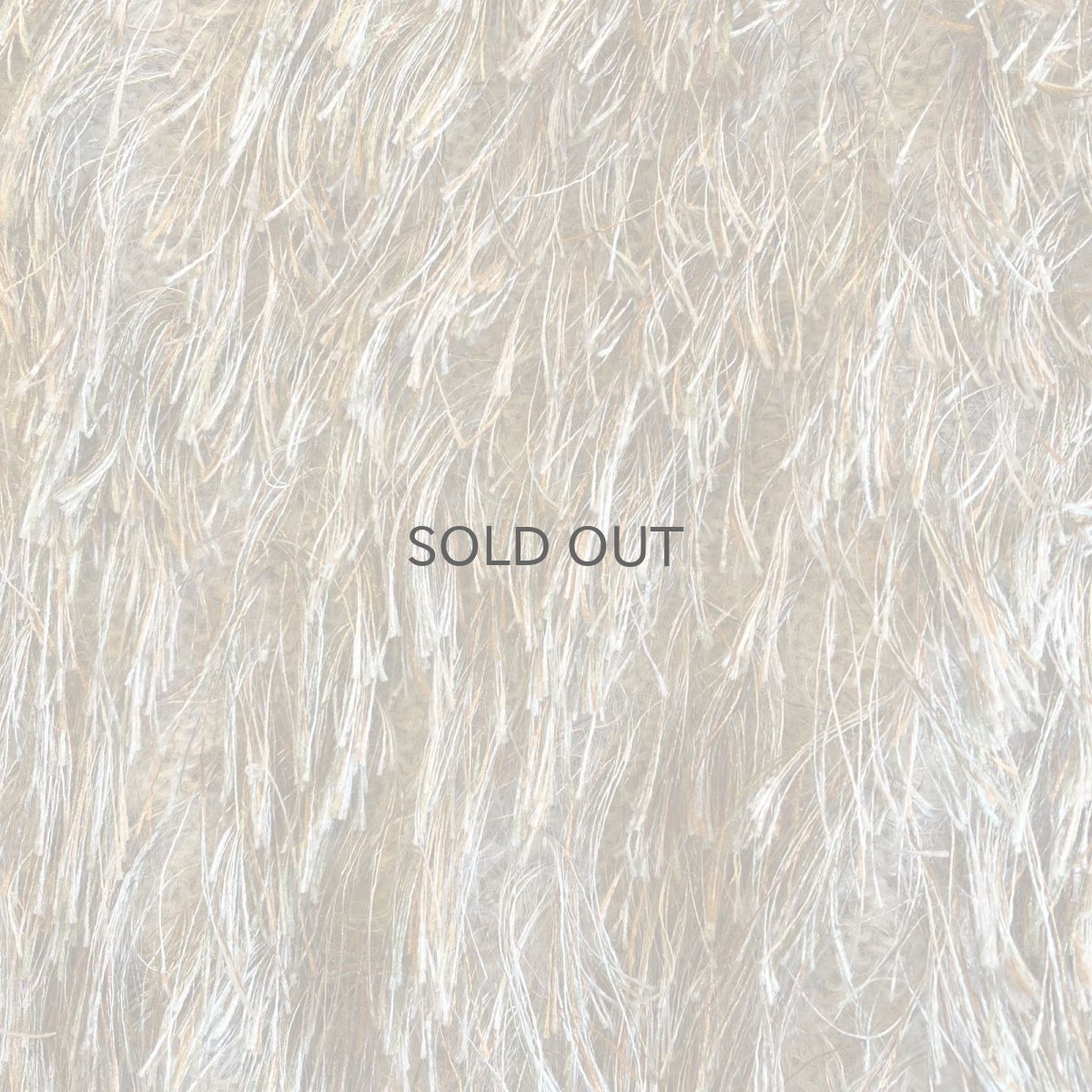 画像11: 80's MIX COLOR FRINGE V NECK DESIGN KNIT SWEATER / Ladies L (11)