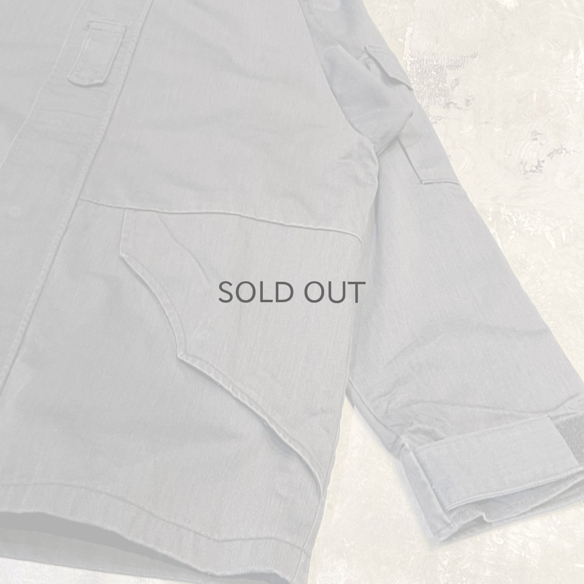 画像6: 【ALPHA】CHARCOAL COLOR MILITARY HOODIE JACKET / Mens L / MADE IN USA (6)