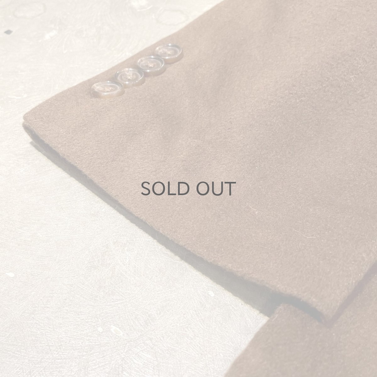 画像7: 【LAUREN BY RALPH LAUREN】CASHMERE MIX BROUN TAILORED JACKET / Mens L (7)