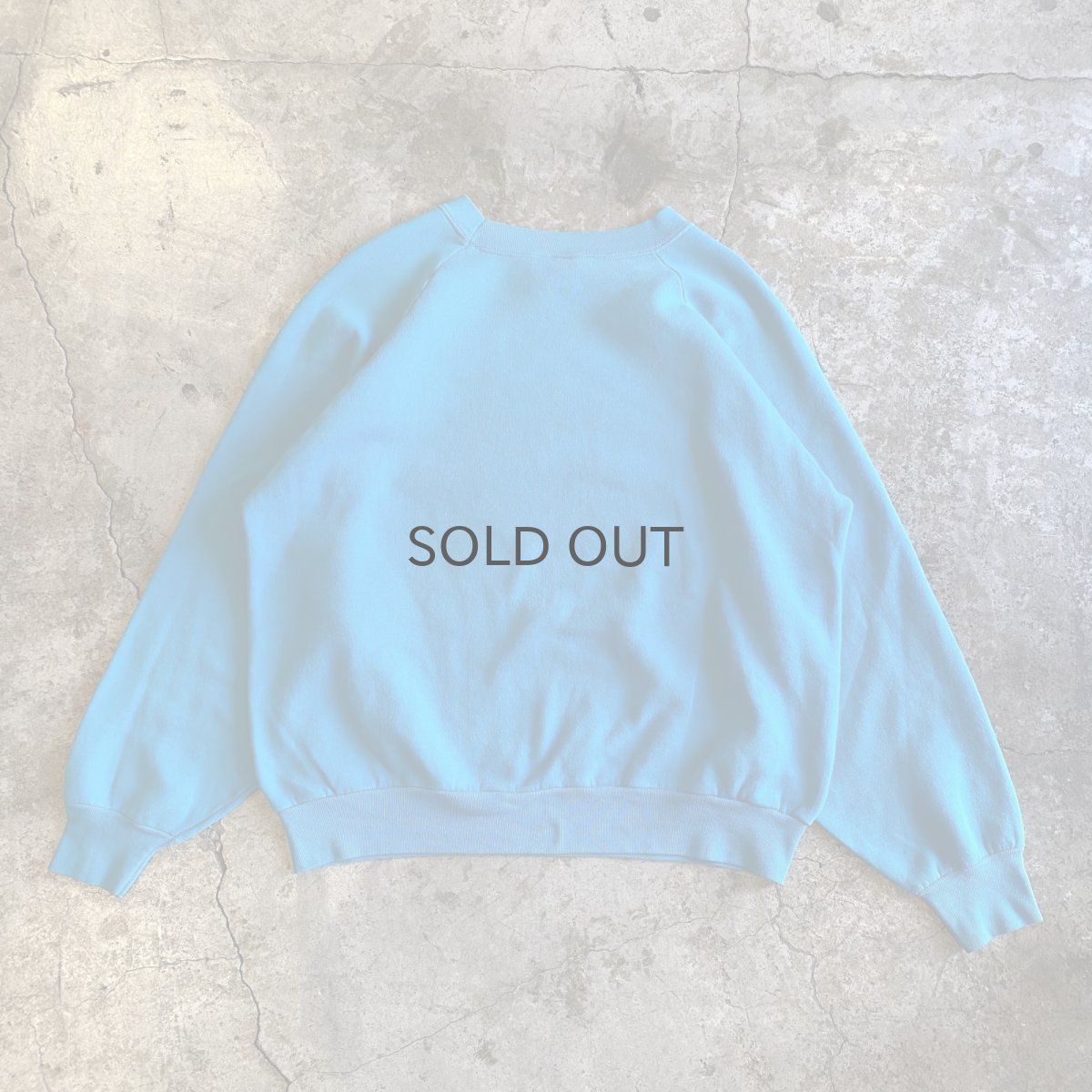 画像2: 80's "PLAYSCAPE" PRINTED COLOR RAGLAN SEEVE L/S SWEAT / Ladies XL(L) / MADE IN USA (2)