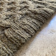 画像10: KHAKI COLOR ALAN DESIGN KNIT TIGHT SKIRT / W24~W28 (10)