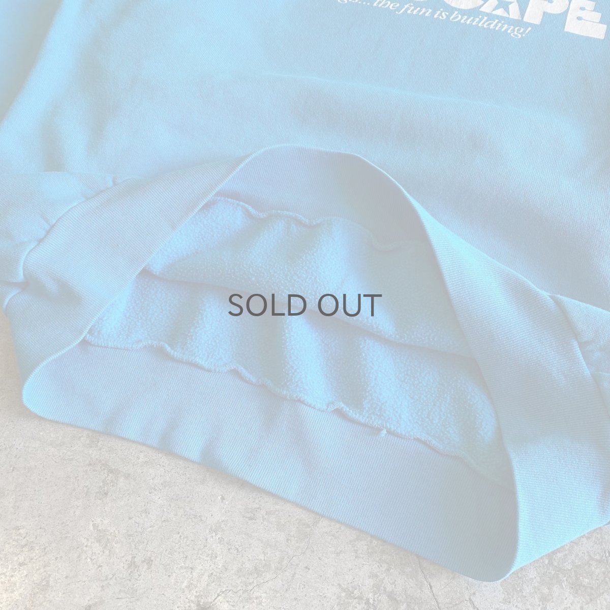 画像9: 80's "PLAYSCAPE" PRINTED COLOR RAGLAN SEEVE L/S SWEAT / Ladies XL(L) / MADE IN USA (9)