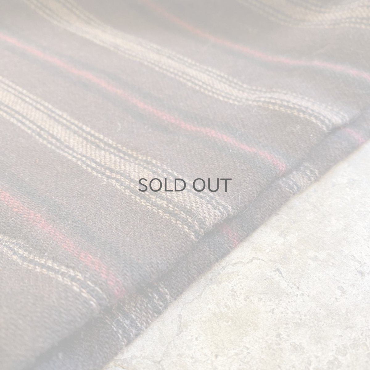 画像11: IVY STRIPE DESIGN WOOL SLACKS HALF PANTS / W28 (11)