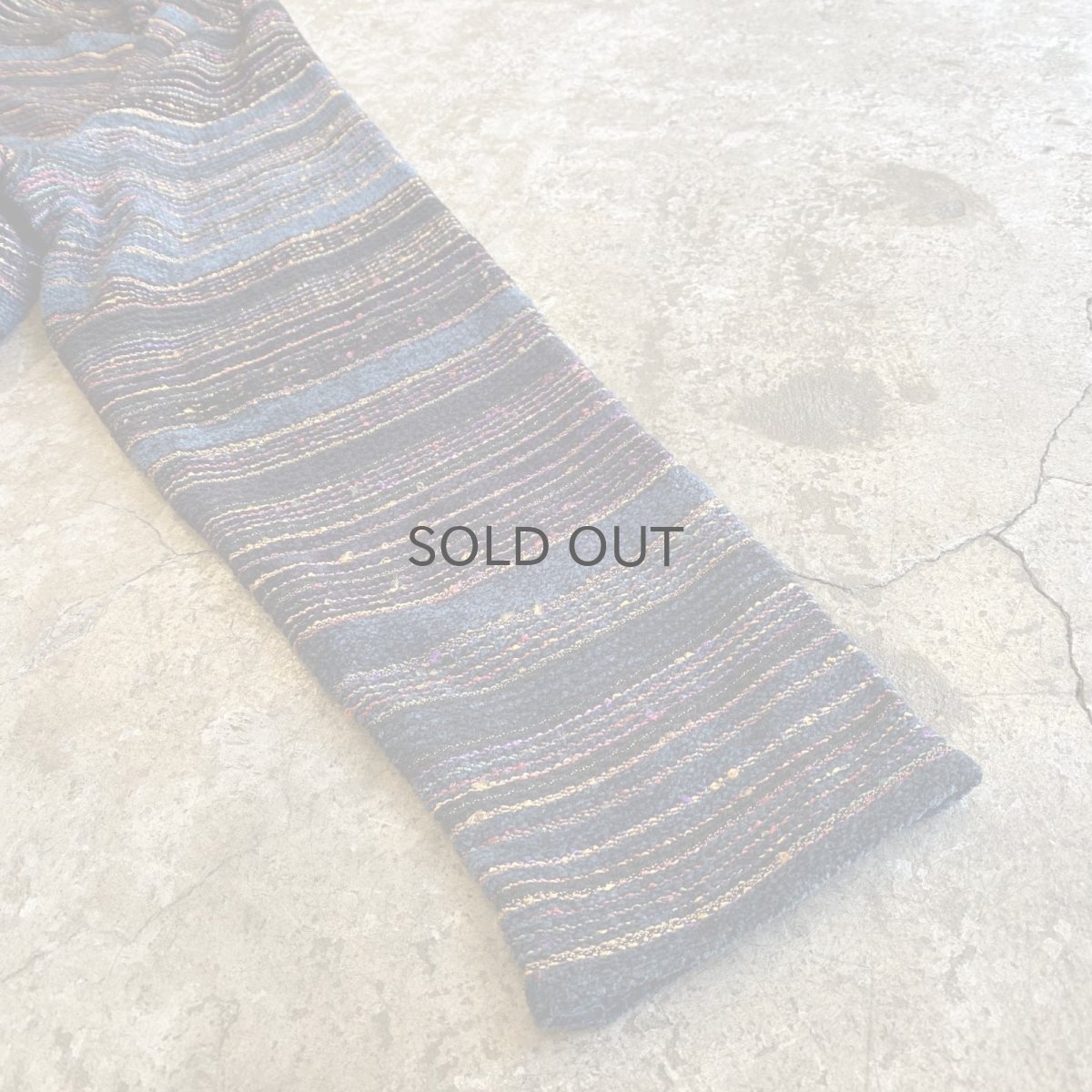 画像8: MULTI BODER COLOR SHORT HOODIE / Ladies M (8)