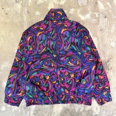 画像2: ALL OVER PATTERN HI NECK BLOUSON / Mens L (2)