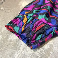 画像7: ALL OVER PATTERN HI NECK BLOUSON / Mens L (7)