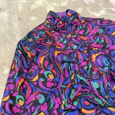 画像3: ALL OVER PATTERN HI NECK BLOUSON / Mens L (3)