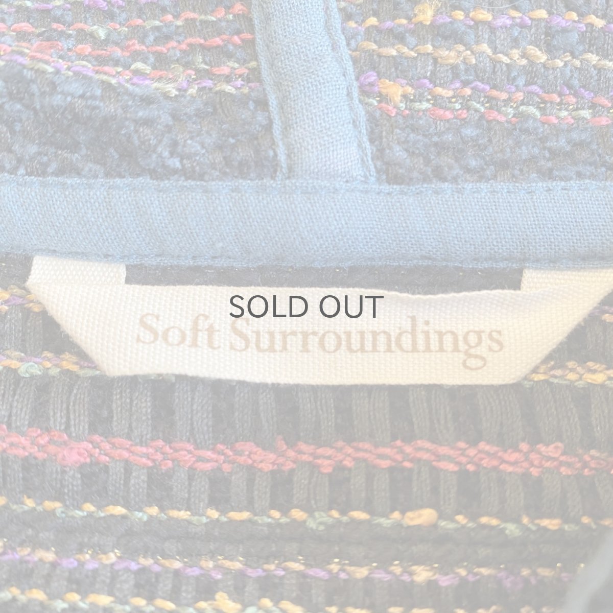 画像11: MULTI BODER COLOR SHORT HOODIE / Ladies M (11)