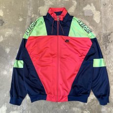 画像1: OLD【NIKE】COLOR SWITCHED HI-NECK TRACK JACKET / Mens M (1)