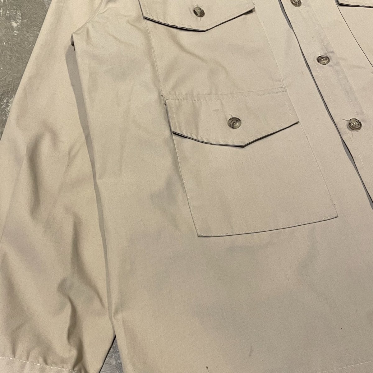 画像5: 80's【WOOLRICH】MULTI POCKET SAFARI JACKET / Mens L / MADE IN HONGKONG (5)