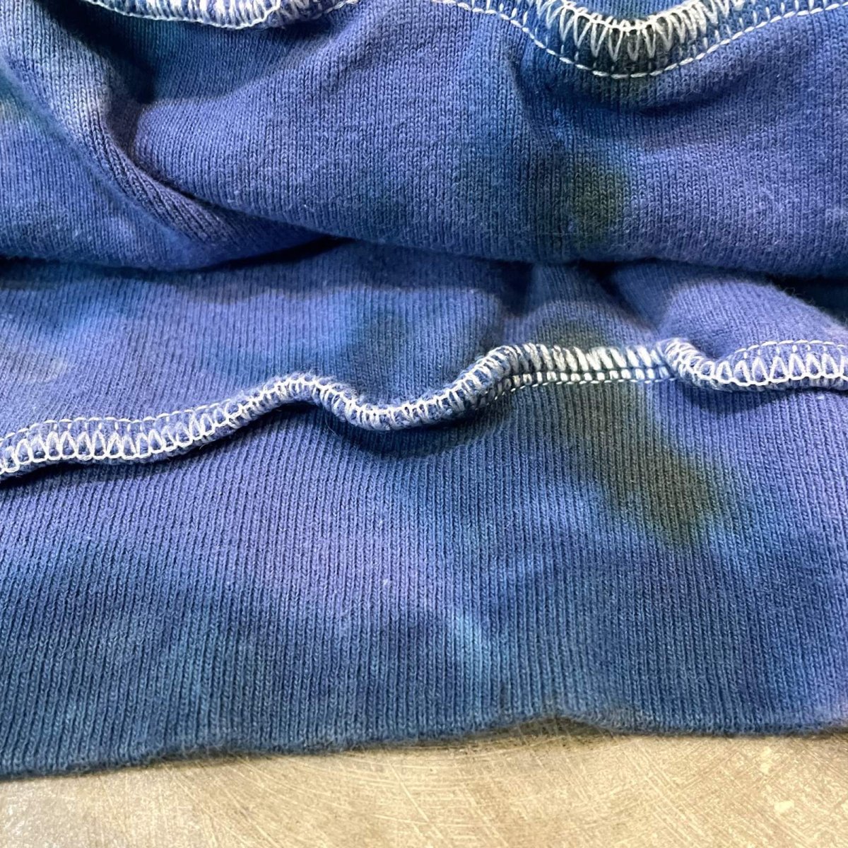 画像8: TIE DYE PATTERN ZIP UP SWEAT HOODIE / Mens M~L (8)