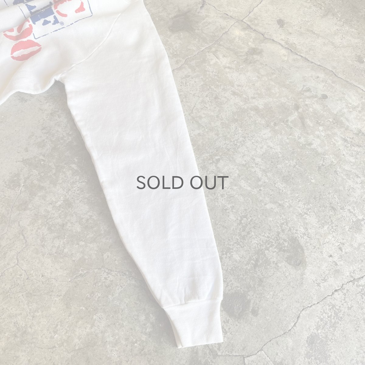 画像7: 90's BOTH SIDES COLOR PRINTED DESIGN L/S SWEAT / Ladies XL / MADE IN USA (7)