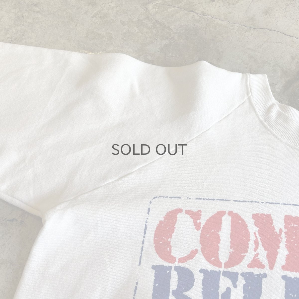 画像10: 90's BOTH SIDES COLOR PRINTED DESIGN L/S SWEAT / Ladies XL / MADE IN USA (10)