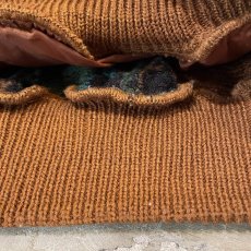 画像8: REAL LEATHER × KNIT SWITCHED SWEATER / Mens XXL (8)