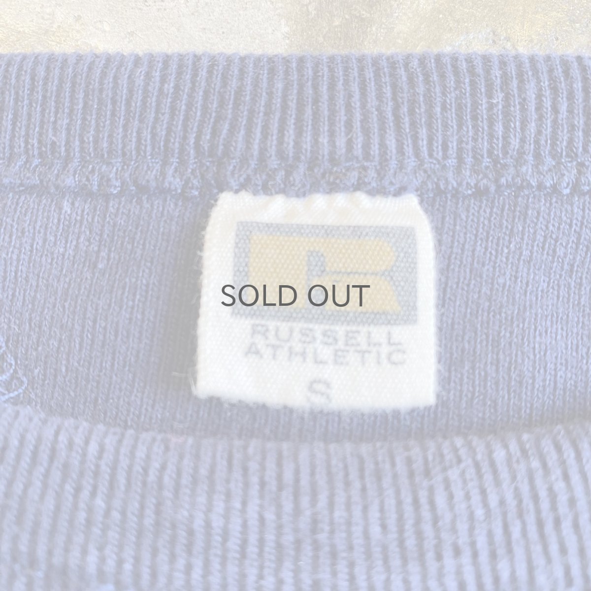 画像12: "NEW YORK" FRONT LOGO PRINTED DESIGN L/S SWEAT / Ladies S(M) / MADE IN USA (12)