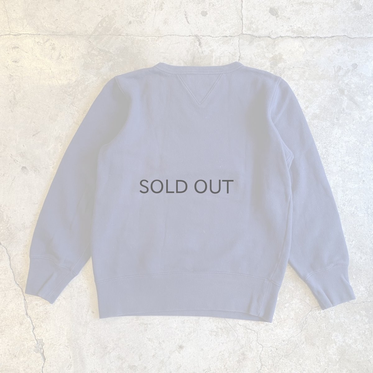 画像2: "NEW YORK" FRONT LOGO PRINTED DESIGN L/S SWEAT / Ladies S(M) / MADE IN USA (2)