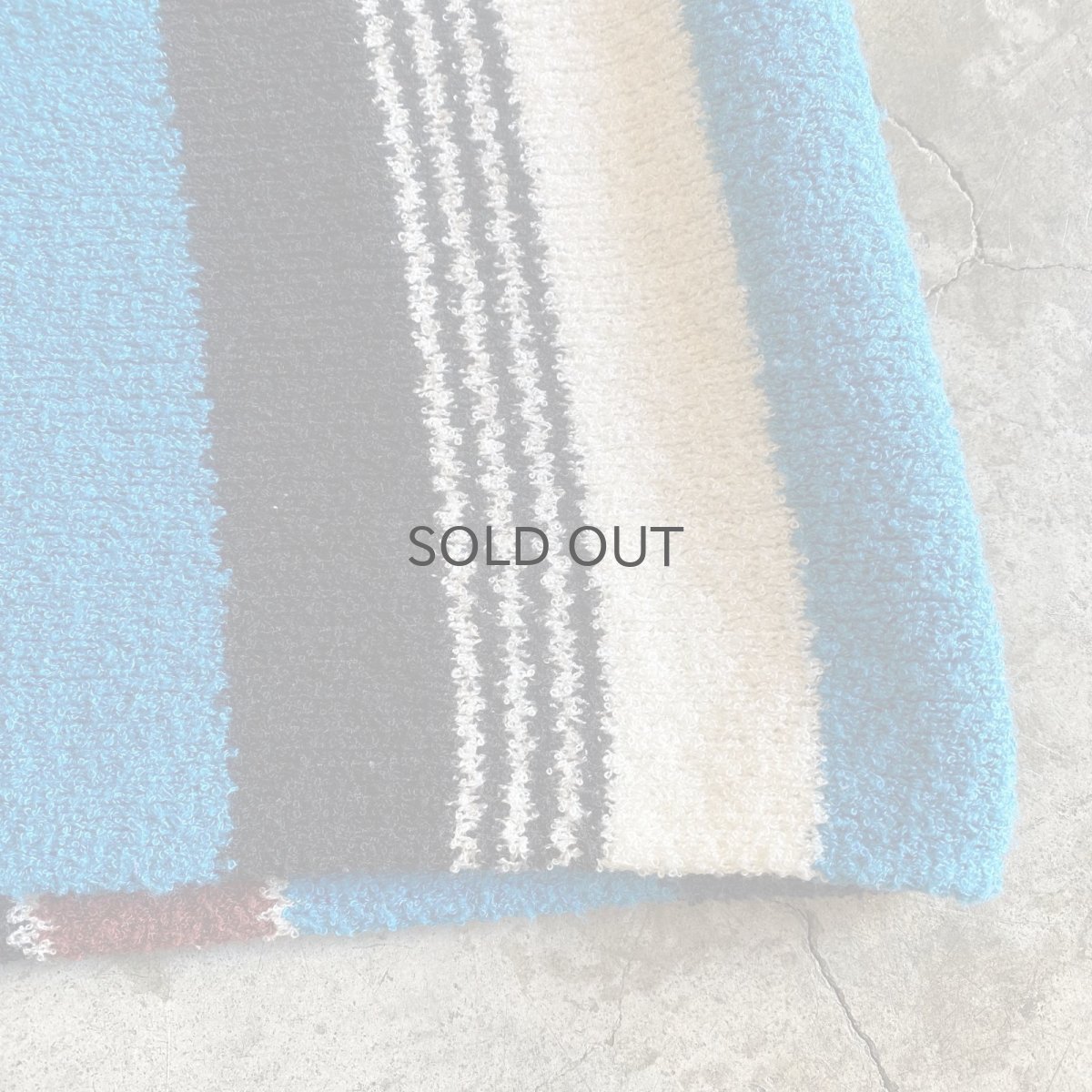 画像8: MULCH COLOR STRIPE PATTERN KNIT DESIGN SKIRT / W24~W33 (8)