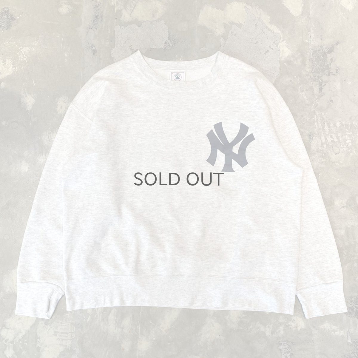 画像1: 90's "NY" ONE POINT PRINTED SWEAT / Mens XL (1)