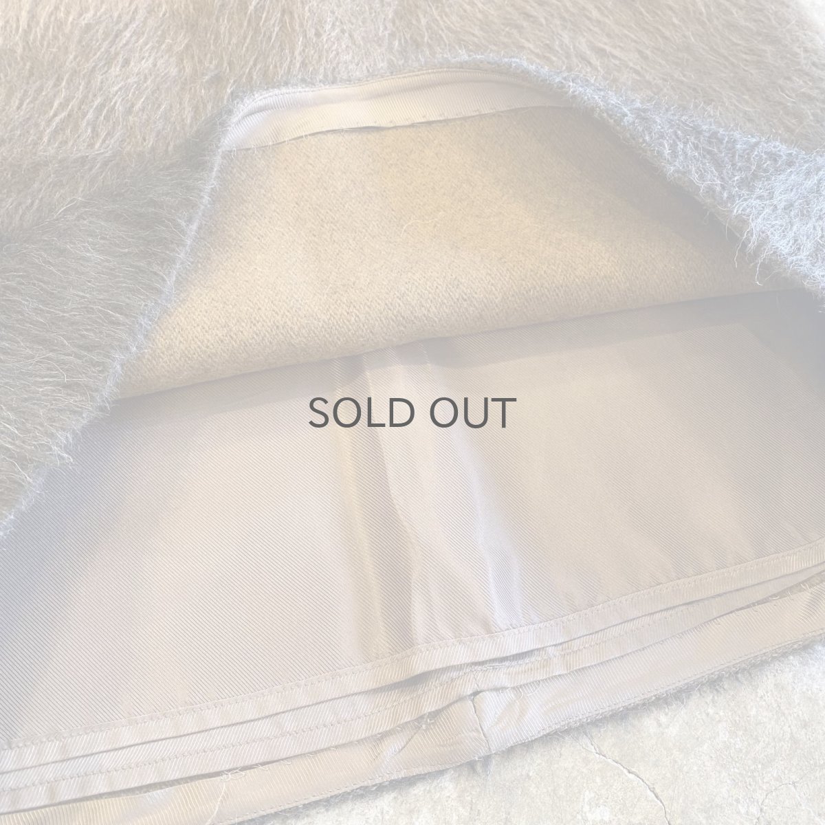 画像6: 【'S Max Mara】GRADATION COLOR ALPACA FUR MINI SKIRT / W29 (6)