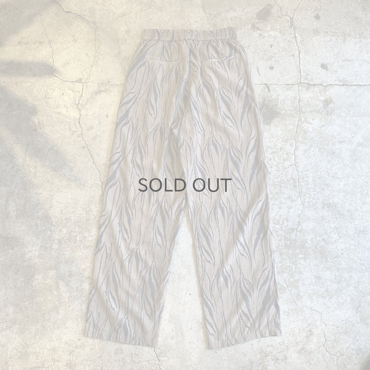 画像2: ALL OVER PATTERN DESIGN PANTS / W24~W30 (2)