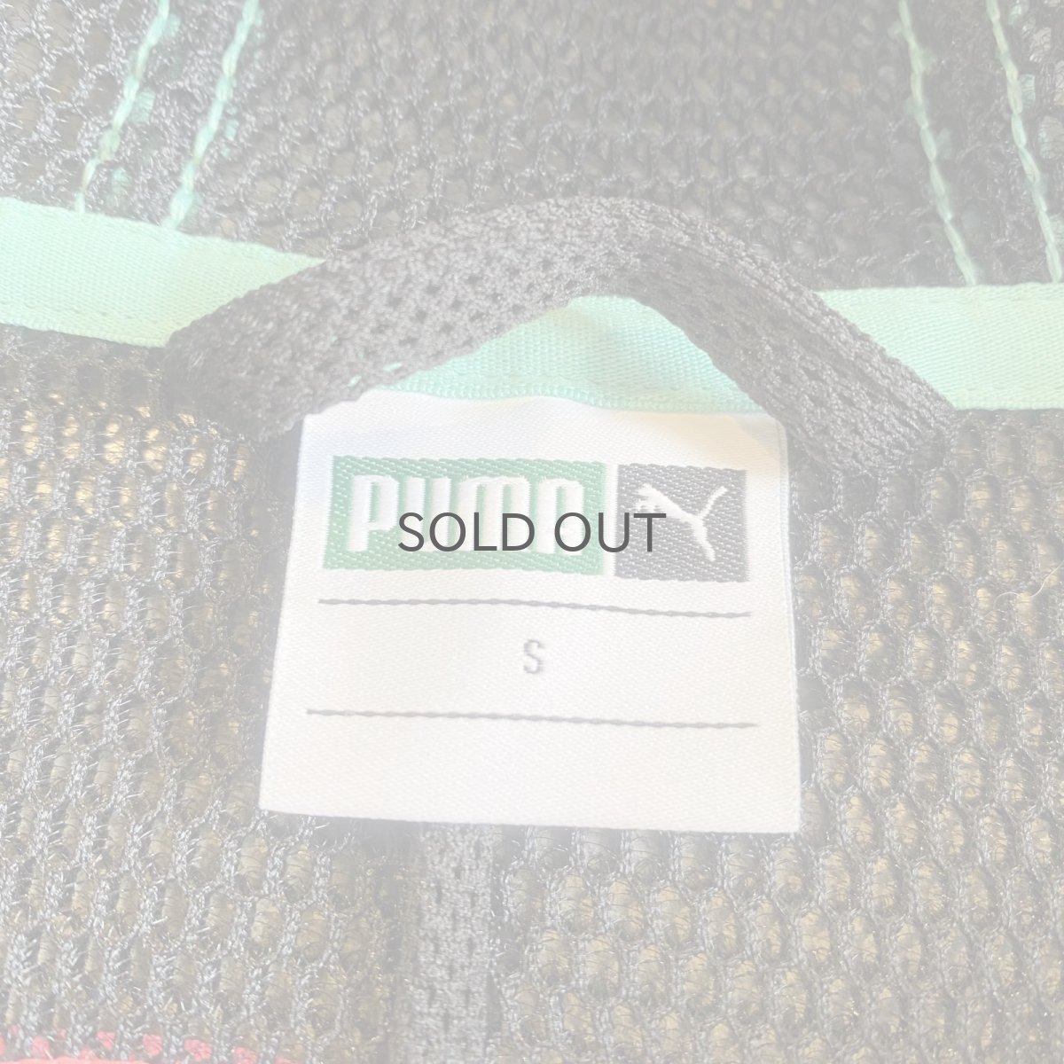 画像12: 【PUMA】PIPING NEON COLOR MESH DESIGN ZIP UP HOODIE / Ladies S(M) (12)