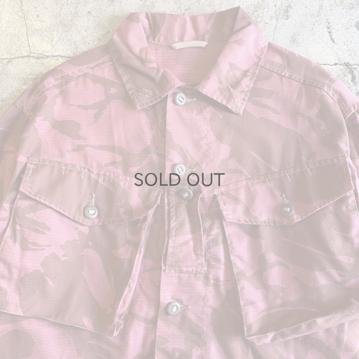 画像5: EURO MILITARY COLOR CAMOUFLAGE DESIGN LIGHT JACKET / Ladies L (5)