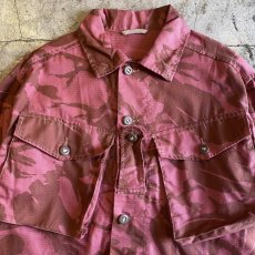 画像5: EURO MILITARY COLOR CAMOUFLAGE DESIGN LIGHT JACKET / Ladies L (5)