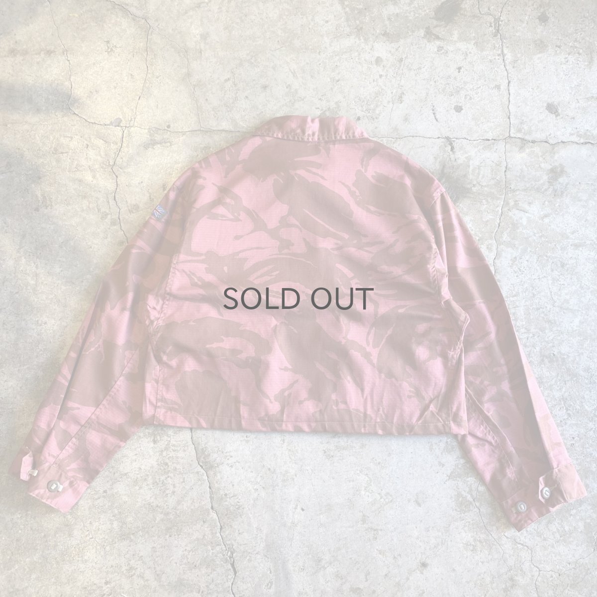 画像2: EURO MILITARY COLOR CAMOUFLAGE DESIGN LIGHT JACKET / Ladies L (2)