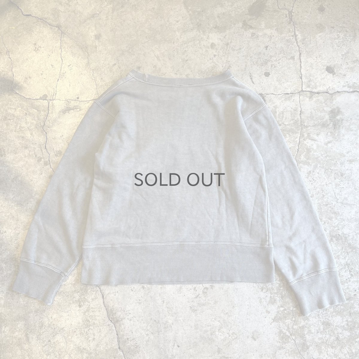 画像2: FRONT COLOR LOGO PRINTED BASE BALL L/S SWEAT / Ladies M (2)