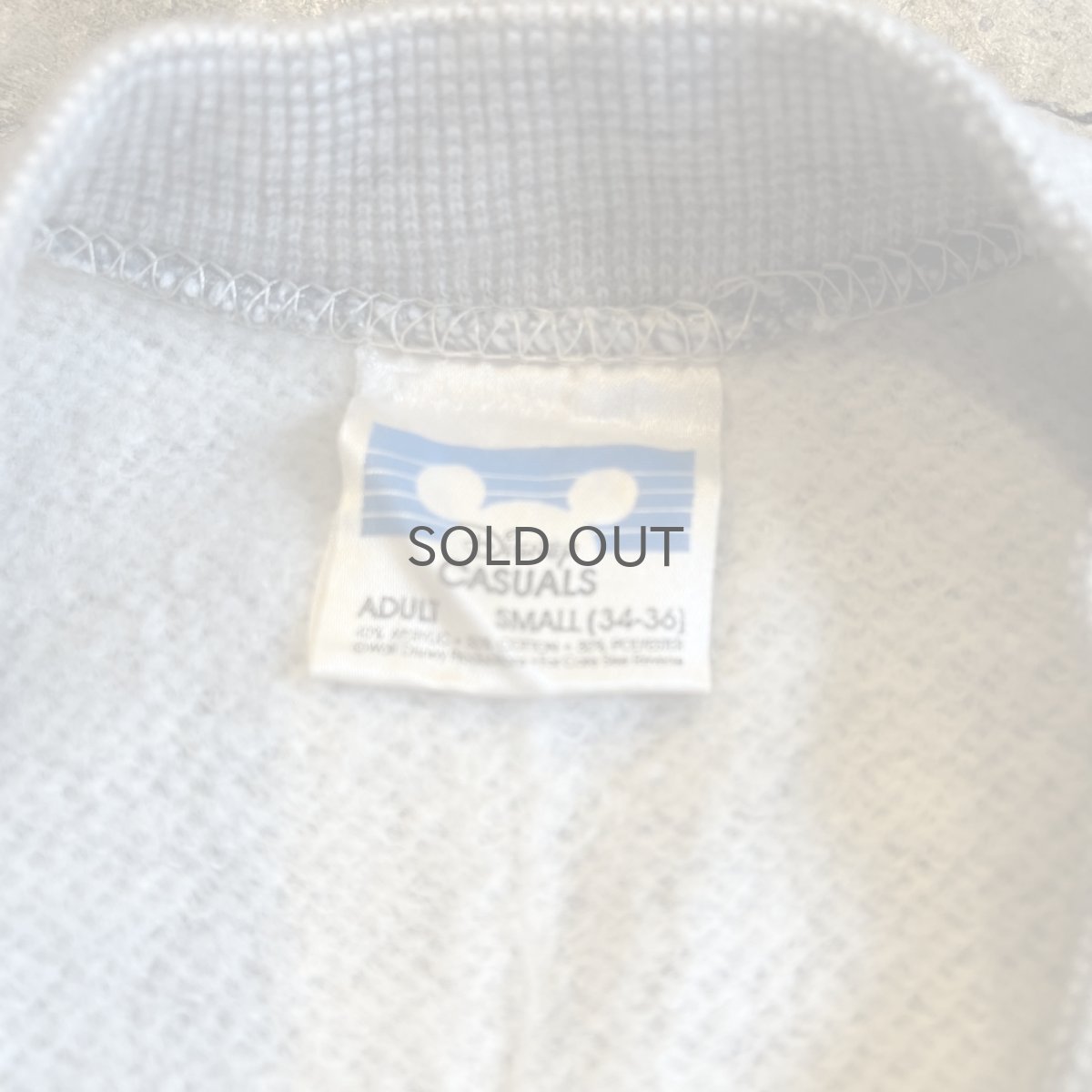 画像12: OLD "MICKEY" PRINTED DESIGN L/S SWEAT / Ladies S(34~36) (12)