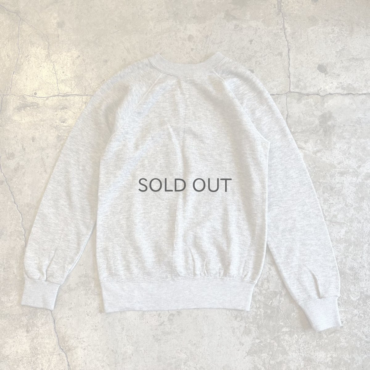 画像2: OLD "MICKEY" PRINTED DESIGN L/S SWEAT / Ladies S(34~36) (2)