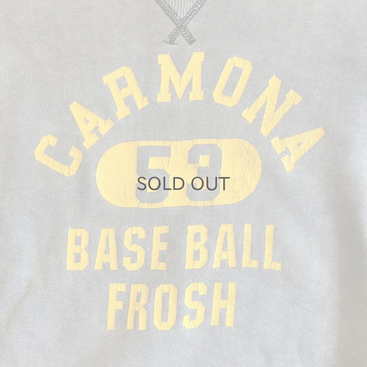 画像8: FRONT COLOR LOGO PRINTED BASE BALL L/S SWEAT / Ladies M (8)