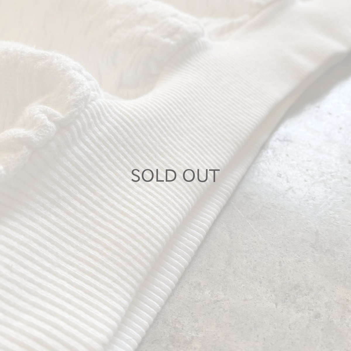 画像12: EMBOSS PATTERN DESIGN VOLUME SLEEVE COTTON L/S POLO TOPS / Ladies L / MADE IN USA (12)