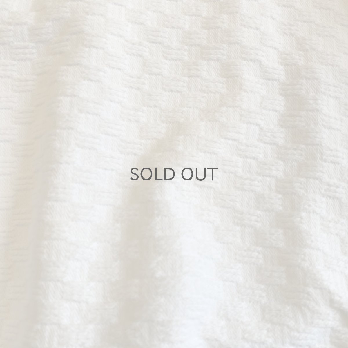 画像5: EMBOSS PATTERN DESIGN VOLUME SLEEVE COTTON L/S POLO TOPS / Ladies L / MADE IN USA (5)