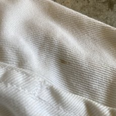 画像12: 【LEVI'S】WHITE COLOR DENIM JACKET / Ladies M(34) / MADE IN FRANCE (12)