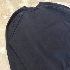 画像9: CAT EMBROIDERY RAGLAN SLEEVE SWEAT / Mens L (9)