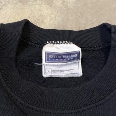 画像10: CAT EMBROIDERY RAGLAN SLEEVE SWEAT / Mens L (10)
