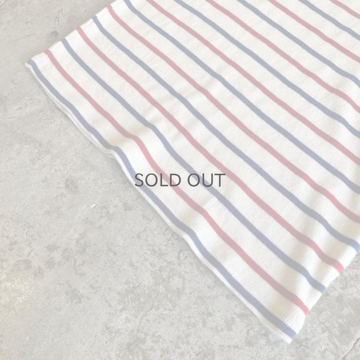 画像4: 【L.L.BEAN】2 COLOR BORDER PATTERN HALF ZIP DESIGN RIB L/S TOPS /  Ladies S~M(M) (4)