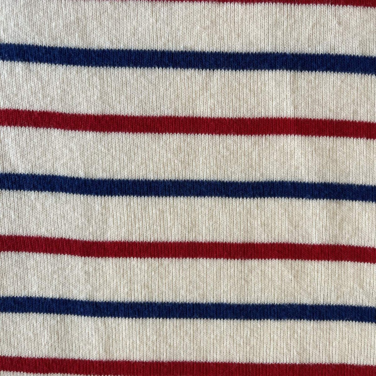 画像11: 【L.L.BEAN】2 COLOR BORDER PATTERN HALF ZIP DESIGN RIB L/S TOPS /  Ladies S~M(M) (11)