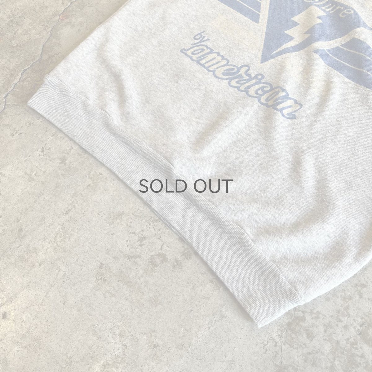 画像4: FRONT COLOR PRINTED SIDE POINT LINE DESIGN L/S SWEAT / Ladies M (4)